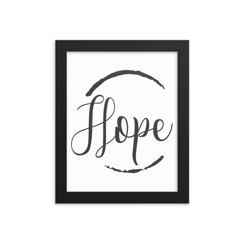 Hope - Framed Poster