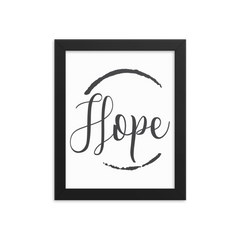 Hope - Framed Poster