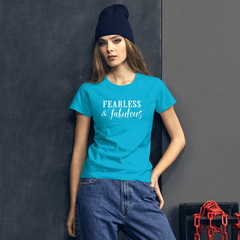 Fearless & Fabulous - Women's Cotton T-Shirt