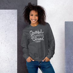 Grateful Thankful Blessed - Sweatshirt