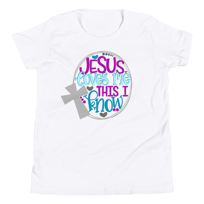 Jesus Loves Me This I Know - Youth Short Sleeve T-Shirt
