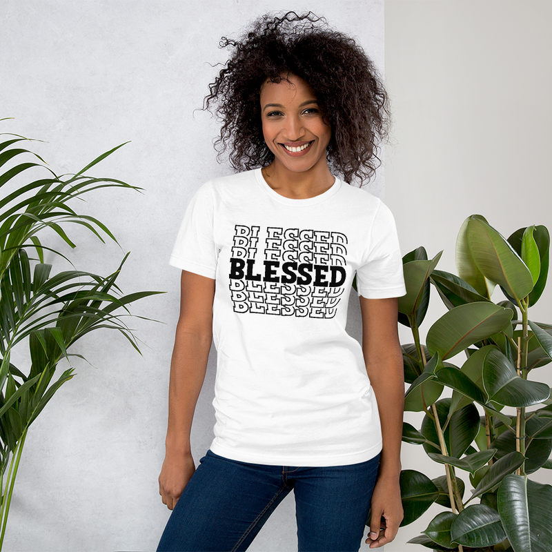 BLESSED - Cotton T-Shirt