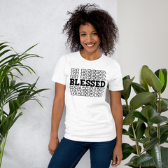 BLESSED - Cotton T-Shirt
