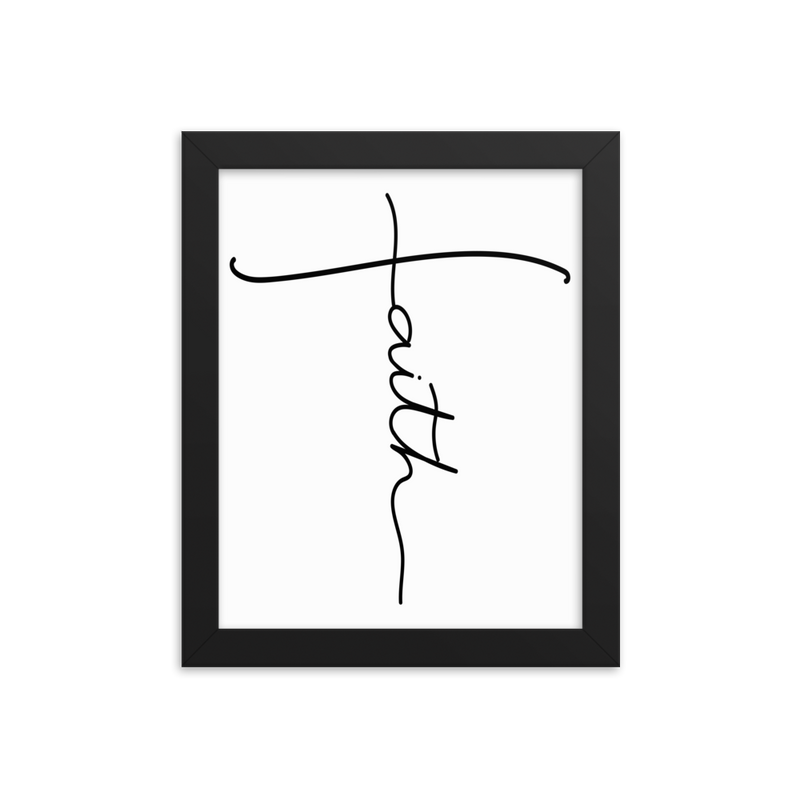 Faith - Framed Poster