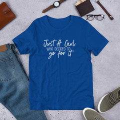 Just A Girl - Cotton T-Shirt