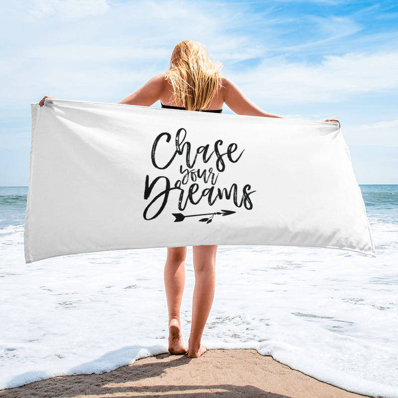Chase Your Dreams - Beach Towel