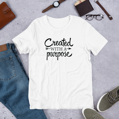 Created with a Purpose - Cotton T-Shirt