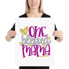 One Blessed Mama - Poster