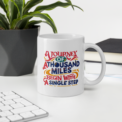 A Journey of a Thousand Miles - Coffee Mug