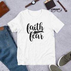 Faith Over Fear - Cotton T-Shirt