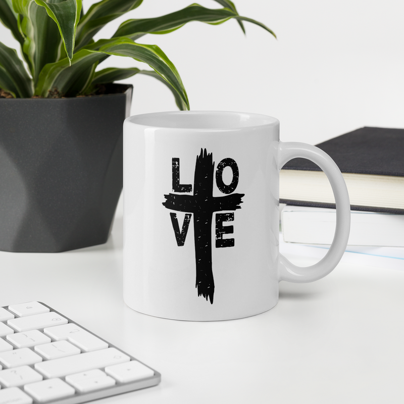 Love Cross - Coffee Mug