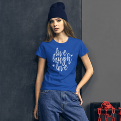 Live Laugh Love - Women's Cotton T-Shirt