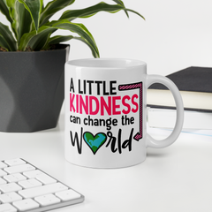 A Little Kindness Can Change the World - Pink - Coffee Mug