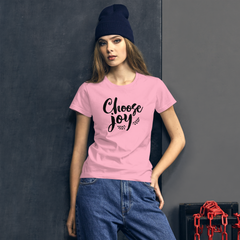 Choose Joy - Women's Cotton T-Shirt