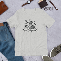 Believe In Yourself - Cotton T-Shirt