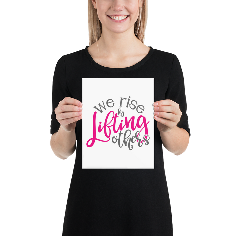 A Little Kindness Can Change the World - Pink - Poster
