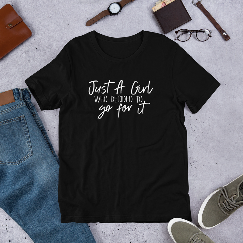 Just A Girl - Cotton T-Shirt