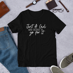 Just A Girl - Cotton T-Shirt