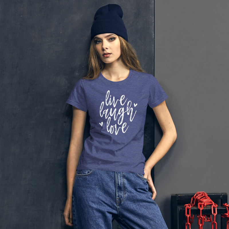 Live Laugh Love - Women's Cotton T-Shirt