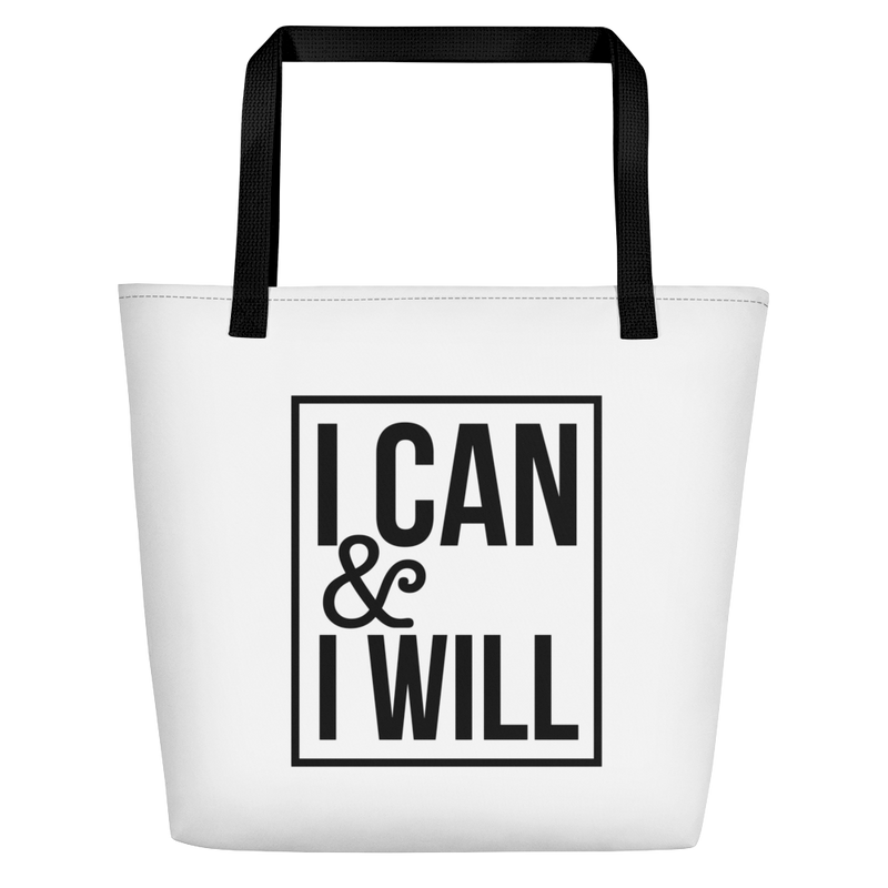 I Can & I Will - Beach Bag