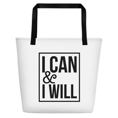I Can & I Will - Beach Bag