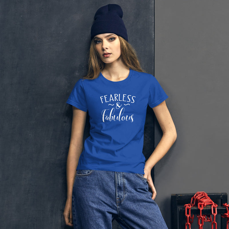 Fearless & Fabulous - Women's Cotton T-Shirt