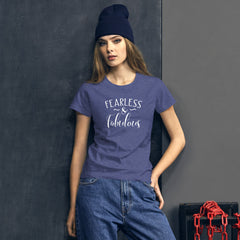 Fearless & Fabulous - Women's Cotton T-Shirt