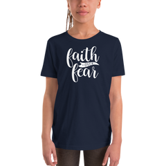 Faith over Fear - Youth Short Sleeve T-Shirt