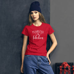 Fearless & Fabulous - Women's Cotton T-Shirt