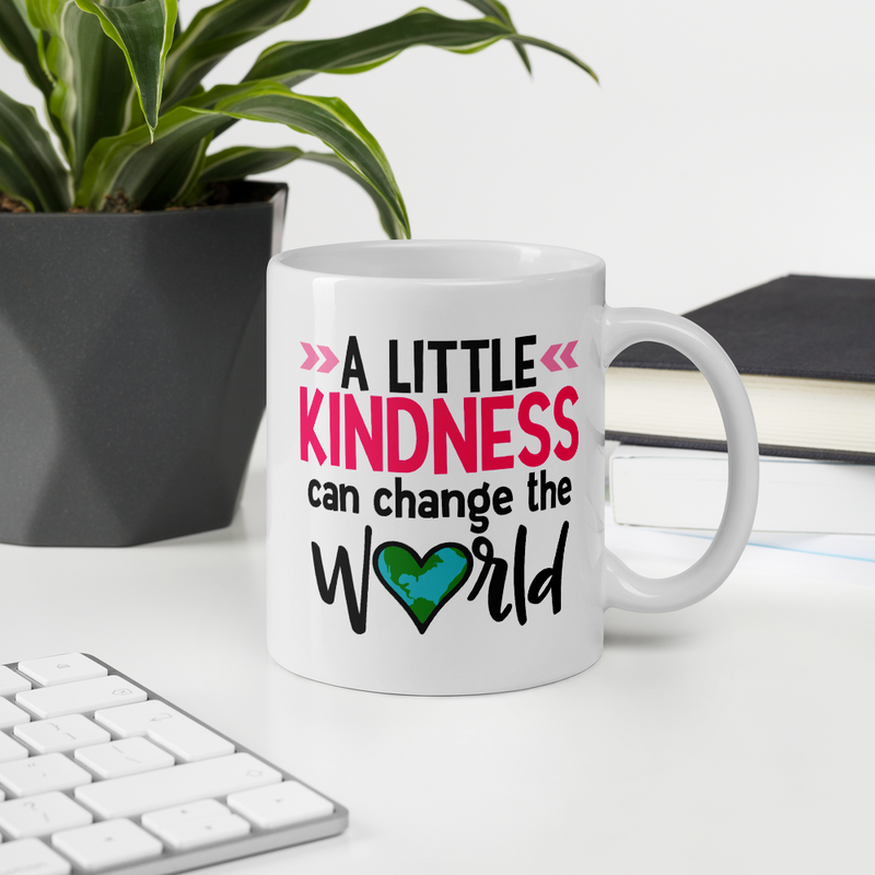 A Little Kindness Can Change the World - Pink - Coffee Mug