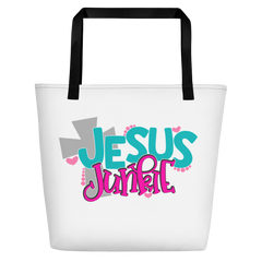 Jesus Junkie - Beach Bag