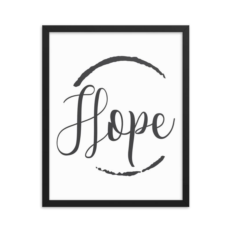 Hope - Framed Poster