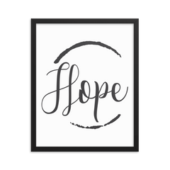 Hope - Framed Poster
