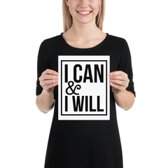I Can & I Will - Poster