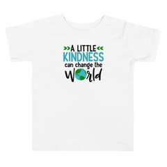 A Little Kindness Can Change the World - Blue - Toddler Short Sleeve Tee