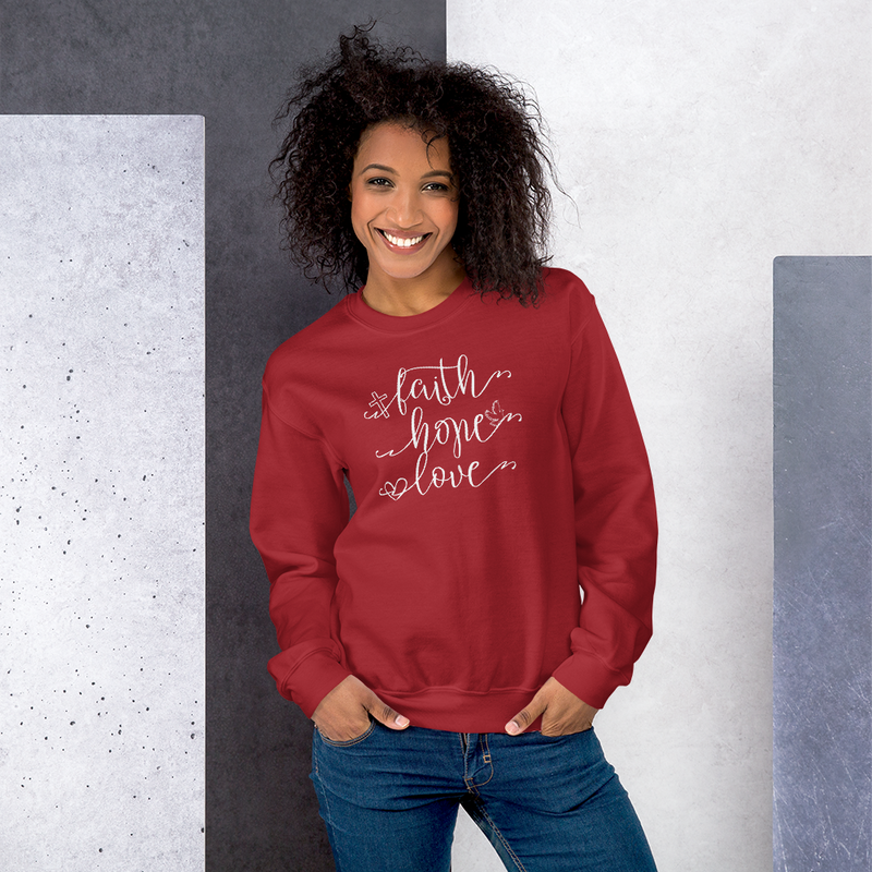 Faith Hope Love - Sweatshirt