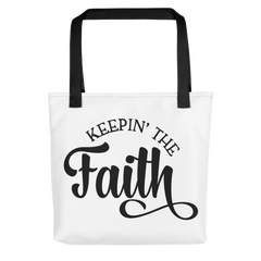 Keepin' the Faith - Tote Bag