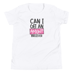 Can I Get an Amen - Youth Short Sleeve T-Shirt