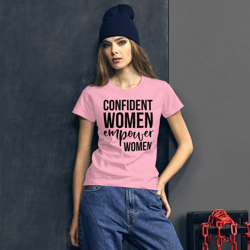 Confident Women Empower Women - Women's Cotton T-Shirt