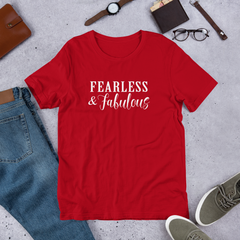 Fearless & Fabulous - Cotton T-Shirt