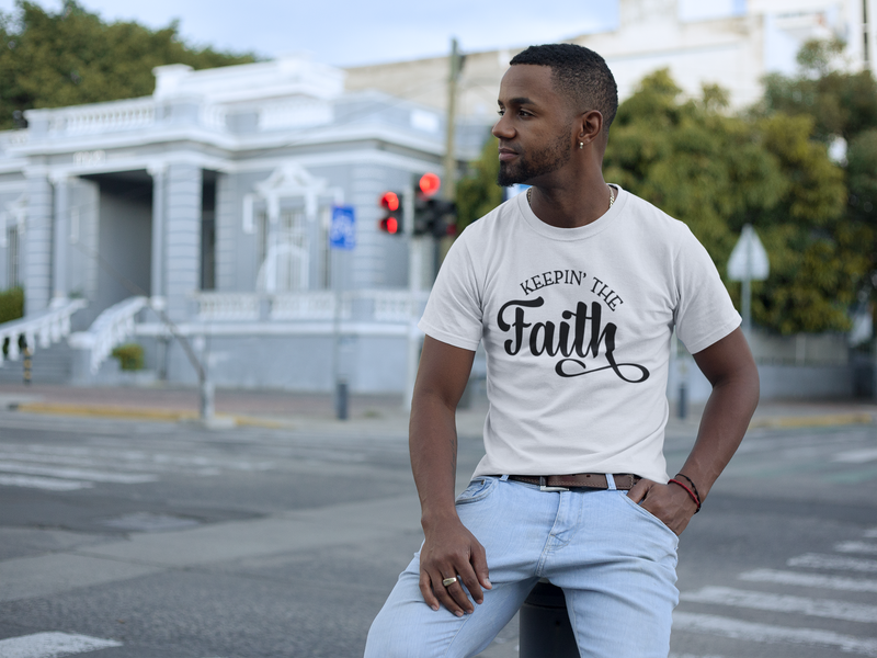 Keepin' The Faith - Cotton T-Shirt