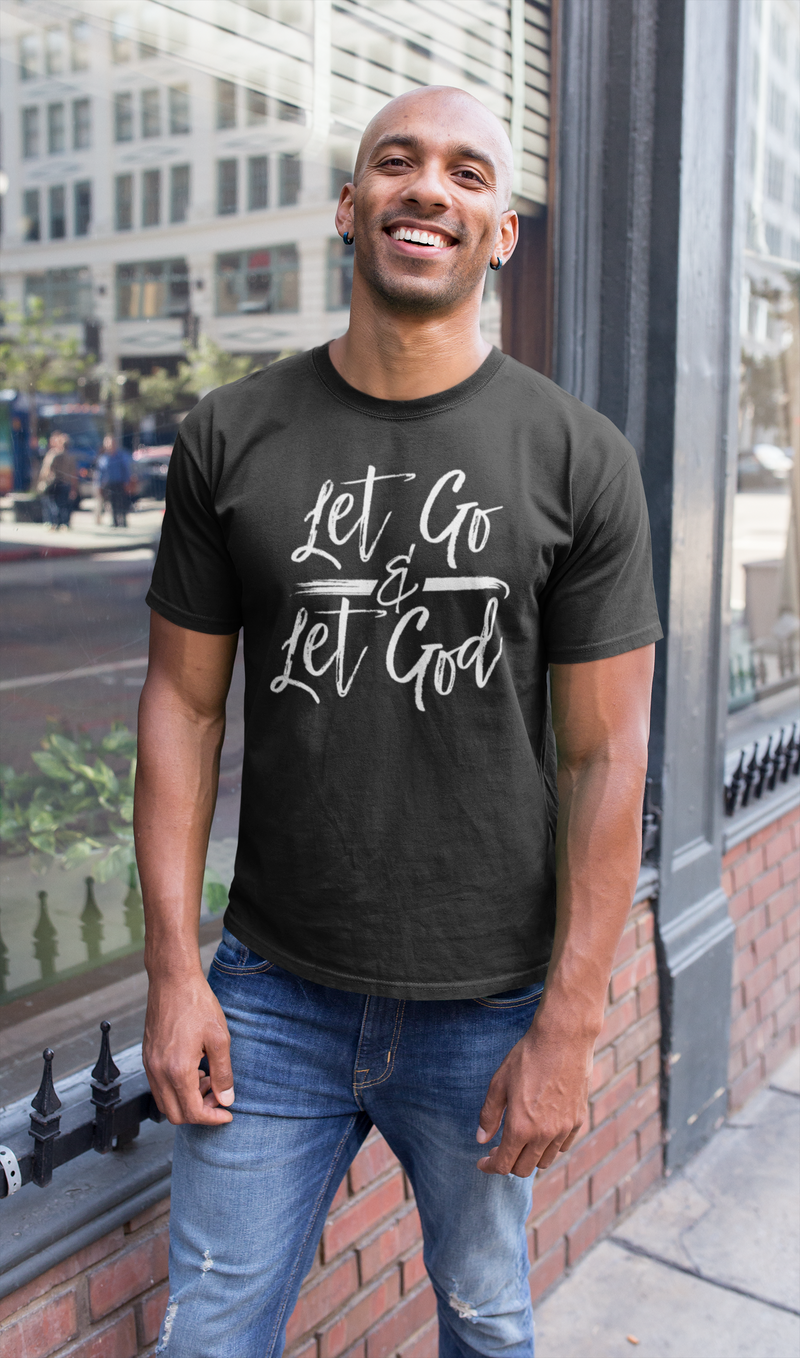Let Go & Let God - Cotton T-Shirt