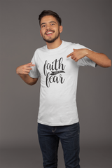 Faith Over Fear - Cotton T-Shirt