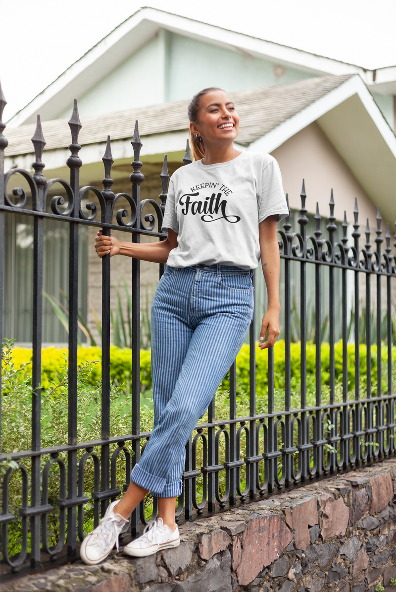 Keepin' The Faith - Cotton T-Shirt