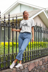 Keepin' The Faith - Cotton T-Shirt