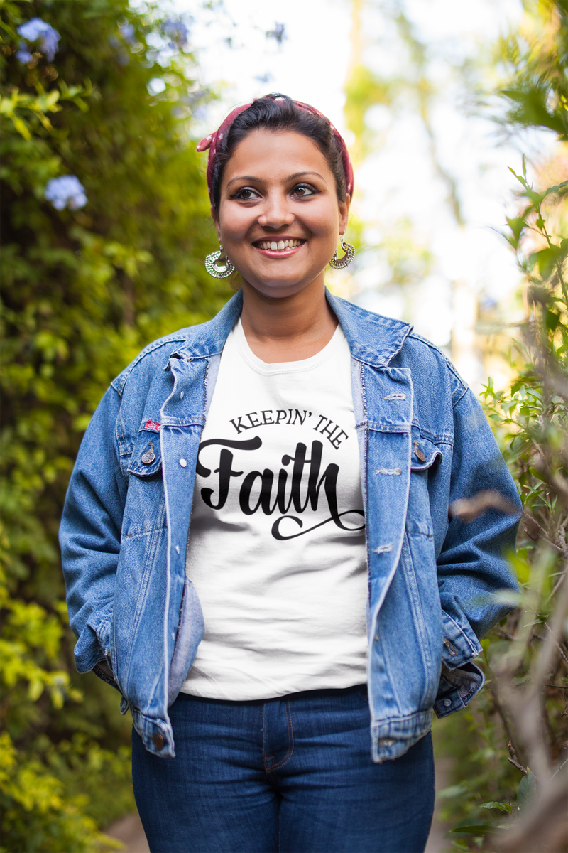 Keepin' The Faith - Cotton T-Shirt