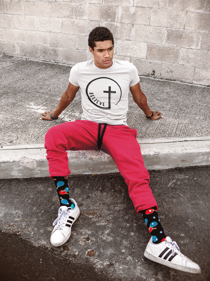Believe Cross - Cotton T-Shirt