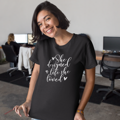 She Thought She Could So She Did - Cotton T-Shirt