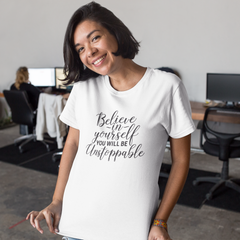 Believe In Yourself - Cotton T-Shirt