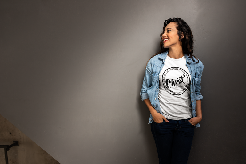 I Can Do All Things Through Christ - Cotton T-Shirt